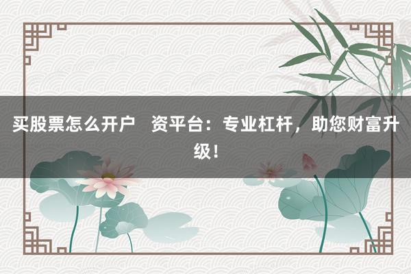 买股票怎么开户 资平台:专业杠杆,助您财富升级!